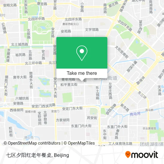 七区夕阳红老年餐桌 map