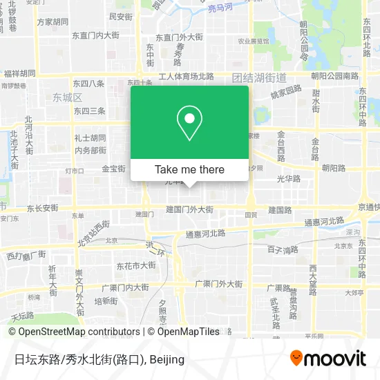 日坛东路/秀水北街(路口) map