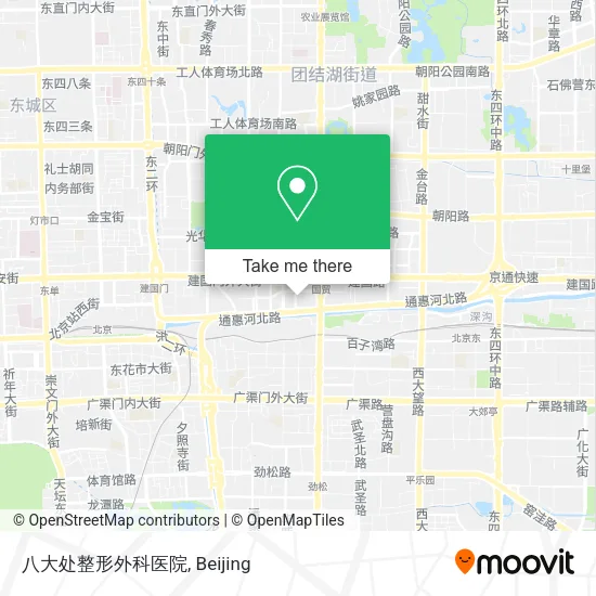 八大处整形外科医院 map