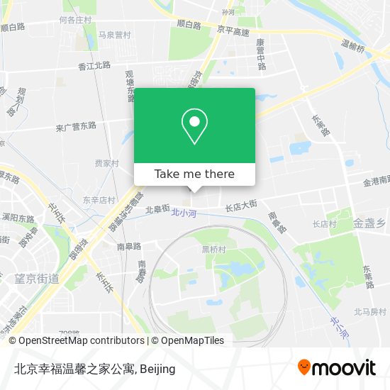 北京幸福温馨之家公寓 map