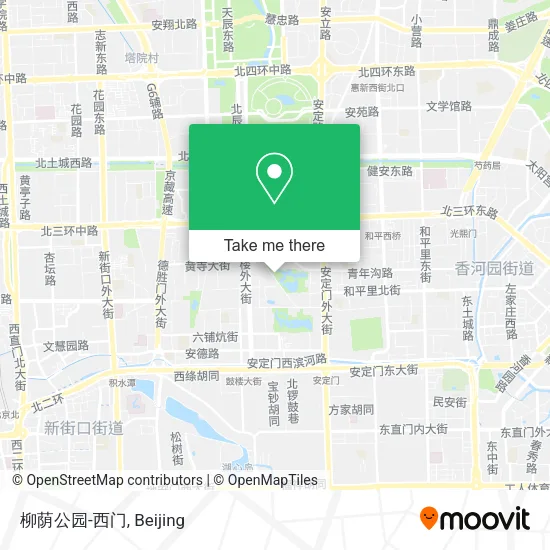 柳荫公园-西门 map