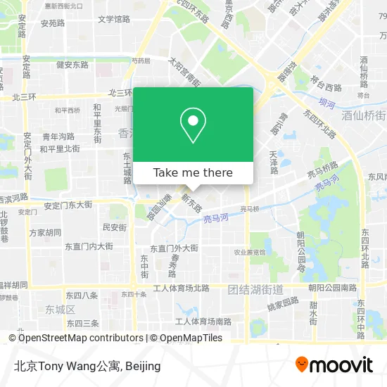北京Tony Wang公寓 map