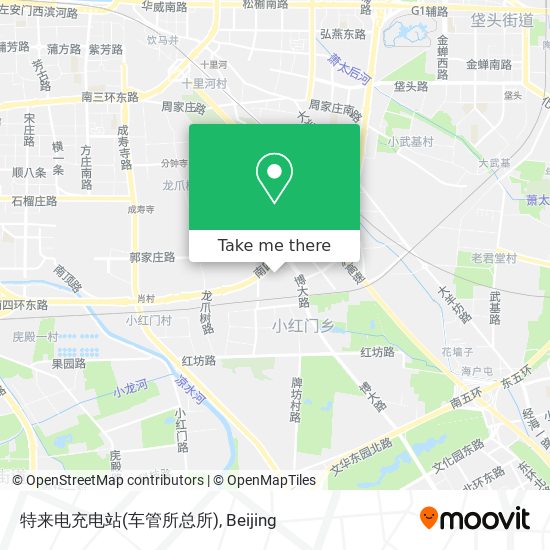 特来电充电站(车管所总所) map