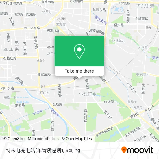 特来电充电站(车管所总所) map