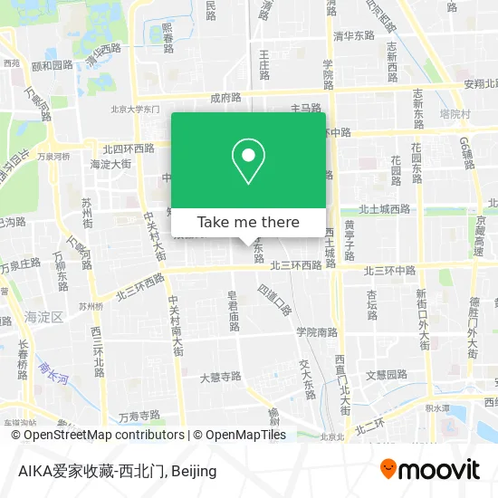 AIKA爱家收藏-西北门 map