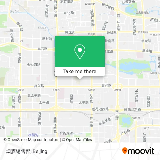 烟酒销售部 map
