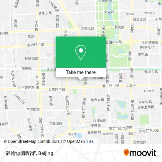 静瑜伽舞蹈馆 map