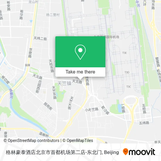 格林豪泰酒店北京市首都机场第二店-东北门 map