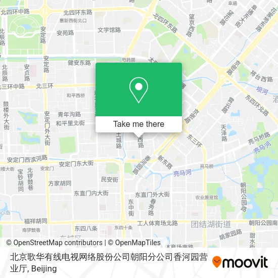 北京歌华有线电视网络股份公司朝阳分公司香河园营业厅 map