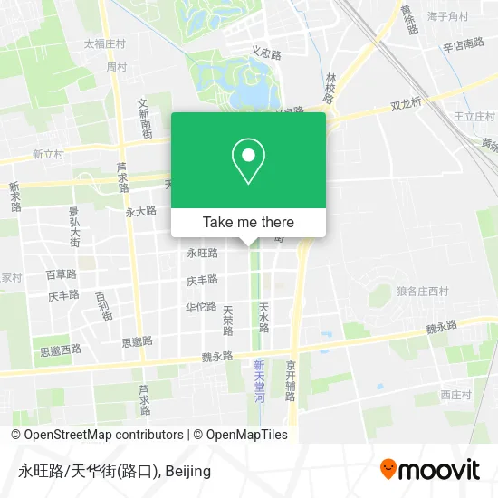 永旺路/天华街(路口) map