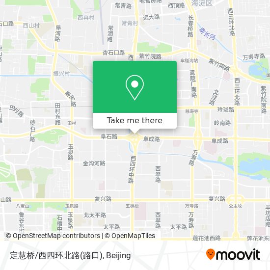 定慧桥/西四环北路(路口) map