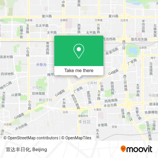 宣达丰日化 map