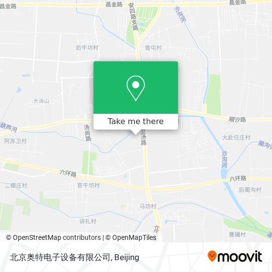 北京奥特电子设备有限公司 map