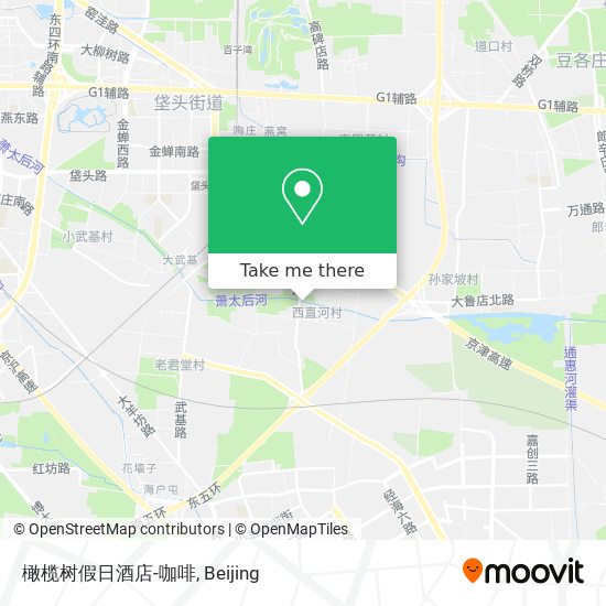 橄榄树假日酒店-咖啡 map