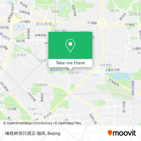 橄榄树假日酒店-咖啡 map