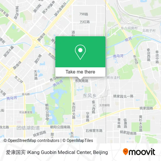 爱康国宾 iKang Guobin Medical Center map