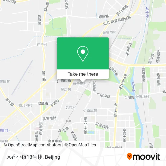 原香小镇13号楼 map