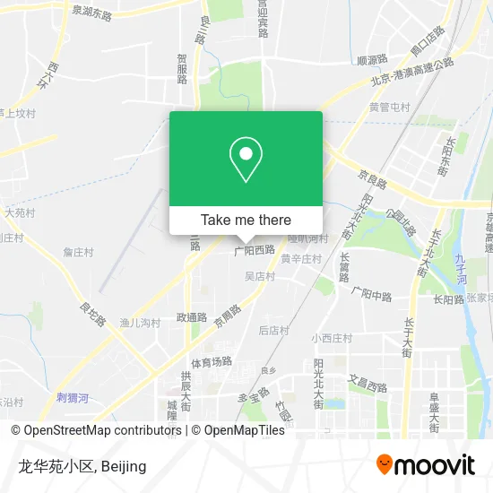 龙华苑小区 map