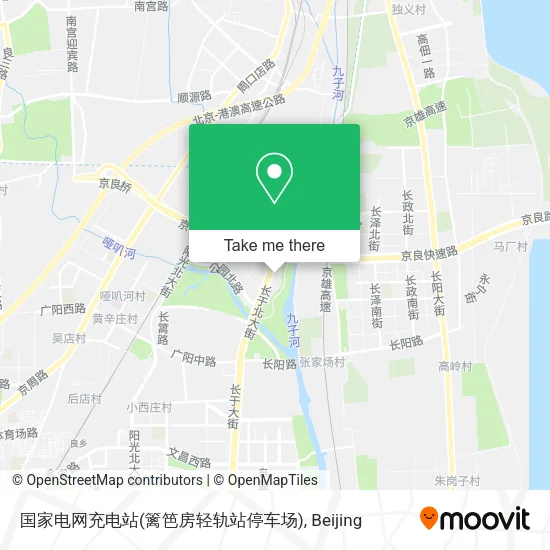 国家电网充电站(篱笆房轻轨站停车场) map