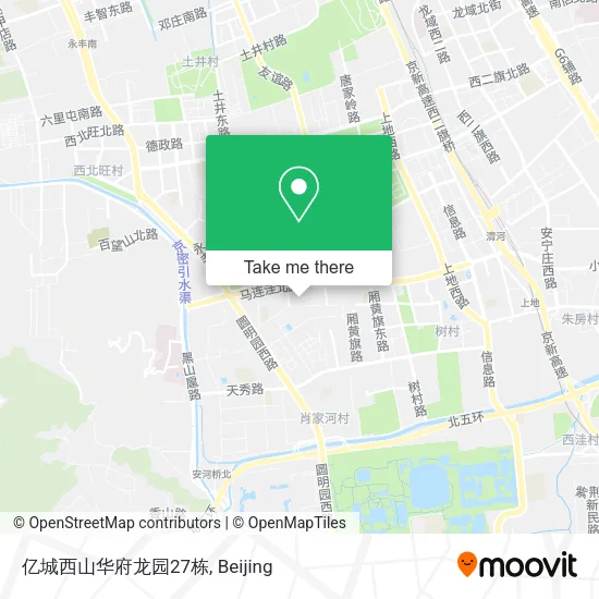 亿城西山华府龙园27栋 map