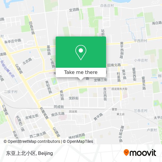 东亚上北小区 map