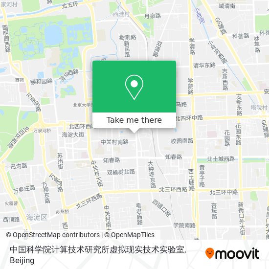 中国科学院计算技术研究所虚拟现实技术实验室 map
