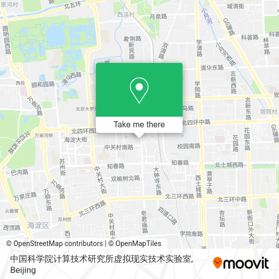 中国科学院计算技术研究所虚拟现实技术实验室 map