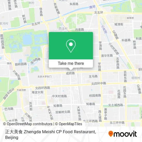 正大美食 Zhengda Meishi CP Food Restaurant map