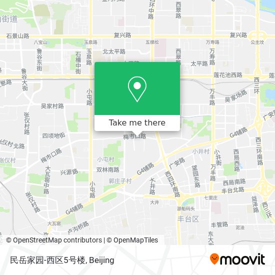 民岳家园-西区5号楼 map