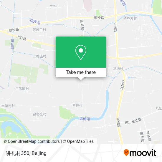 讲礼村350 map