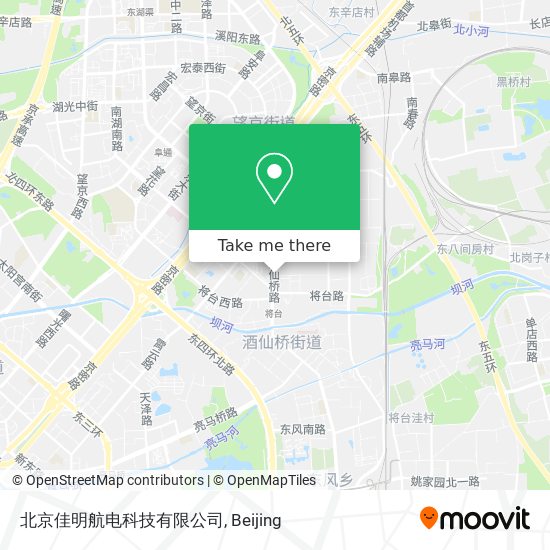 北京佳明航电科技有限公司 map