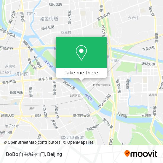 BoBo自由城-西门 map