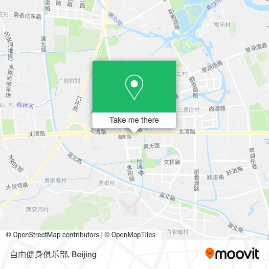 自由健身俱乐部 map