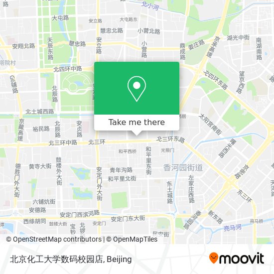 北京化工大学数码校园店 map