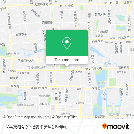 宝马充电站(中纪委平安里) map