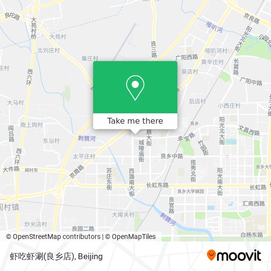 虾吃虾涮(良乡店) map