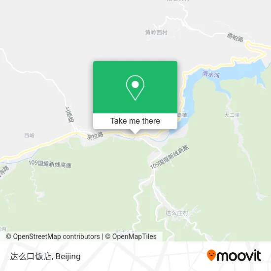 达么口饭店 map