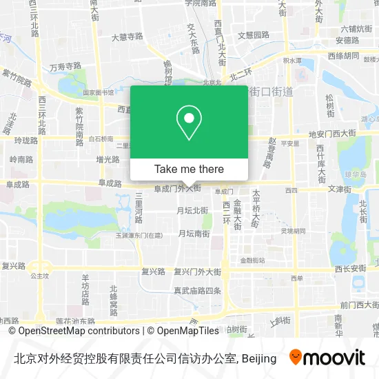 北京对外经贸控股有限责任公司信访办公室 map