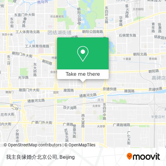 我主良缘婚介北京公司 map