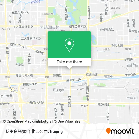 我主良缘婚介北京公司 map