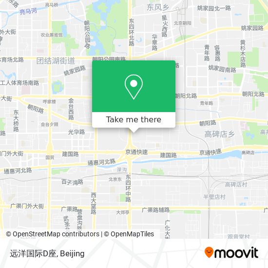 远洋国际D座 map