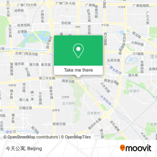 今天公寓 map
