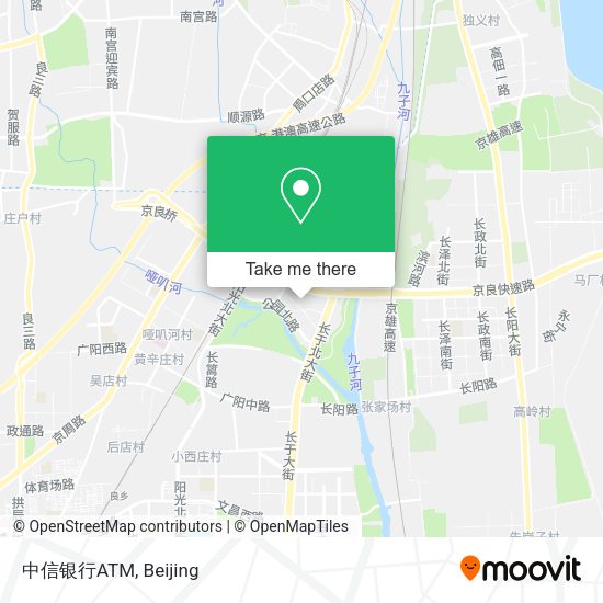中信银行ATM map