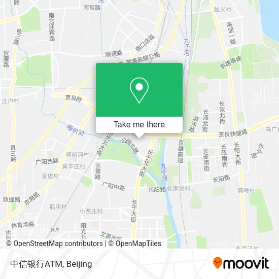 中信银行ATM map