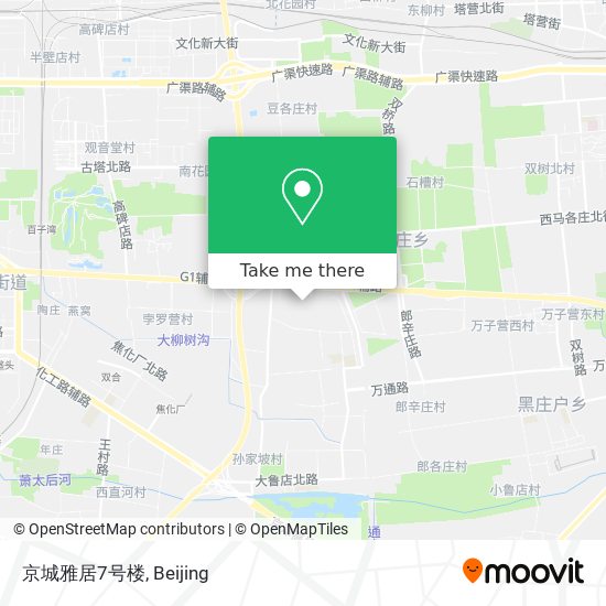 京城雅居7号楼 map
