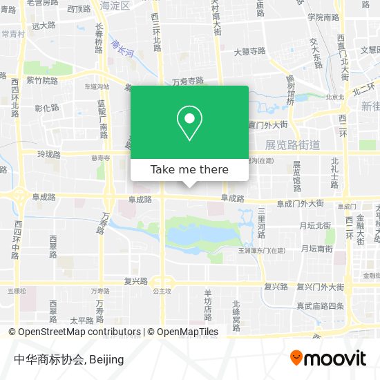 中华商标协会 map