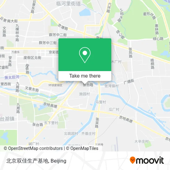 北京双佳生产基地 map