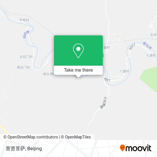 普贤菩萨 map