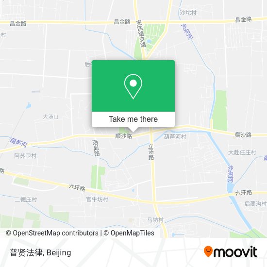 普贤法律 map
