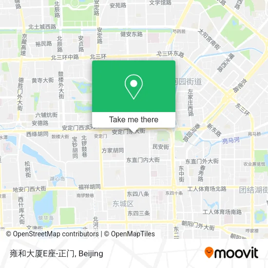 雍和大厦E座-正门 map